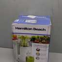 Hamilton Beach HealthSmart Juicer Machine, Compact Centrifugal Extractor, 2.4 Feed Chute for Fruits and Vegetables, Easy to Clean, BPA Free, 400W, White (67501)