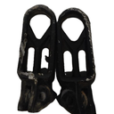 Dirt Bike Foot Pegs,7075 Aluminum CNC Pedals Rests for Surron Light Bee X and S/E Ride ProBlack