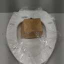 Elongated Bidet Toilet Seat with Quiet-Close, Non-Electric Bidet Mode with Dual Nozzles, Fit Elongated Toilet Seat, Adjustable Water Pressure with Brass inlet (Elongated)