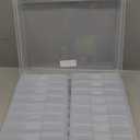 Acrylic Storage Box Set Clear Photo Container Large Capacity Smooth Edge Burr Free Dustproof Transparent Photo Organizer Box