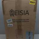 NEISIA Luggage Sets 3 Piece with TSA Lock Hardside PC+ABS Carry On Suitcase with Spinner Wheels Lightweight Rolling Travel Luggage Sets with YKK Zippers (Beige)