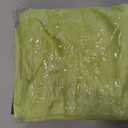 Phantoscope Pack of 2 Velvet Decorative Throw Decorative Pillow Cover Soft Solid Square Cushion Case for Couch Lime Green 20 x 20 inches 50 x 50 cm