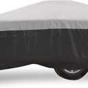 Camco ULTRAGuard 14-16-Ft Pop-Up Camper RV Cover - Features Covered Air Vents & Cinching Straps - Shields Camper from The Elements - Includes Storage Bag for RV Storage and Organization (45764)