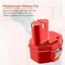 2 Pack 14.4V 3.5Ah Replacement Battery 1434 1433 PA14 1422 1420 1435 1435F 194172-2 193158-3 192600-1 6233d 6337d 6333d 6933fd 6228d 6935fd
