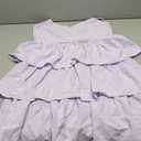 Womens Sexy V Neck Summer Dress Adjustable Spaghetti Strap Sleeveless Flowy Mini Short Dresses (Large, Light Purple)