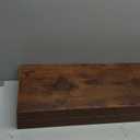 Fun Memories Floating Shelves - 2 Pack 12 Inch Rustic Wooden Wall Shelves - Extra Deeper & Thicker Wall Mounted Storage Shelf for Living Room, Kitchen, Farmhouse - 36" W x 12" D x 1.8" H - Brown