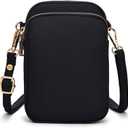 YINHEXI Small Crossbody Bags for Women, Mini Cell Phone Wallet Purse, Shoulder Bag for Women and Men (Black)