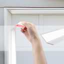 Garage Door Seal Top and Sides - 36 Ft Garage Door Weather Stripping Side Seal, Heavy Duty Weatherproof TPE, Insulates, Prevents Drafts, Easy Installation for Homeowners and DIYers (White)