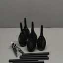 IkeeRuic Solar Lights Outdoor, Solar Torch Light with Flickering Flame for Halloween Decor, Solar Garden Lights, Waterproof Outdoor Lighting, Flame Torches for Outside Patio Pathway Yard Decorations (6Pack, Orange)