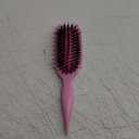 Bounce Curl Define EdgeLift Brush, 5-in-1 Tool for Effortlessly Defined Curls, Waves & Coils, Reduces Frizz - Pink