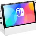 TV Docking Station for Switch and Switch OLED,Switch Docking Station with 4K 1080P HDMI Adapter and USB 3.0 Port,Replacement for Official Switch Dock(White)