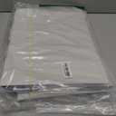 12"x9"x4" Shipping Boxes Set of 5, White Corrugated Cardboard Box Literature Mailer