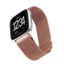 WITHit Mesh Band for Fitbit Versa, Rose Gold