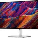 Dell UltraSharp U2723QE 27" 4K UHD WLED LCD Monitor - 16:9 - Black, Silver