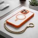  for iPhone 16 Pro Max Phone Case Orange