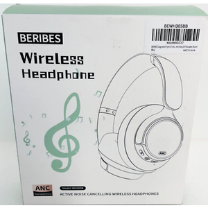 Beribes Wireless Headphone Black