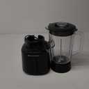 Toastmaster 5 Speed Blender with 48-oz Plastic Jar - Kitchen Blender with Stainless Steel Blades - For Fruit Smoothies & More - Multiple Speeds & Pour-Through Lid