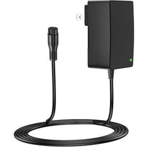 24V 1.5A Replace for Razor MX350 Dirt Bike charger, Electric Scooter Battery Charger Cord for Razor E100 E125 E150 E175 E200 E300, MX400 Dirt Rocket, Dirt Quad, Pocket Mod, Motorcycle, 3-Prong Adapter