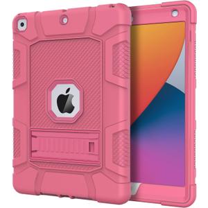 Case for iPad 9th Generation/iPad 8th Generation/iPad 7th Generation (10.2 Inch, 2021/2020/2019 Model), Slim Heavy Duty Shockproof Rugged Protective Case for iPad 10.2 inch (Pink)