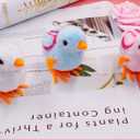 3 x 4 Pcs Wind-Up Jumping Chicks & Hopping Bunnies Toys with Wings for Kids  Easter Egg & Goody Bag Fillers, Toddler Party Favors, and Gifts (Medium)