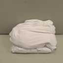 Nasitos White Rectangle Table Skirts, 2 Pack - 72 x 30 Inch - Stretch Spandex Fitted Table Clothes, Cocktail Tablecloths for Party, Banquet, Birthday (6FT)