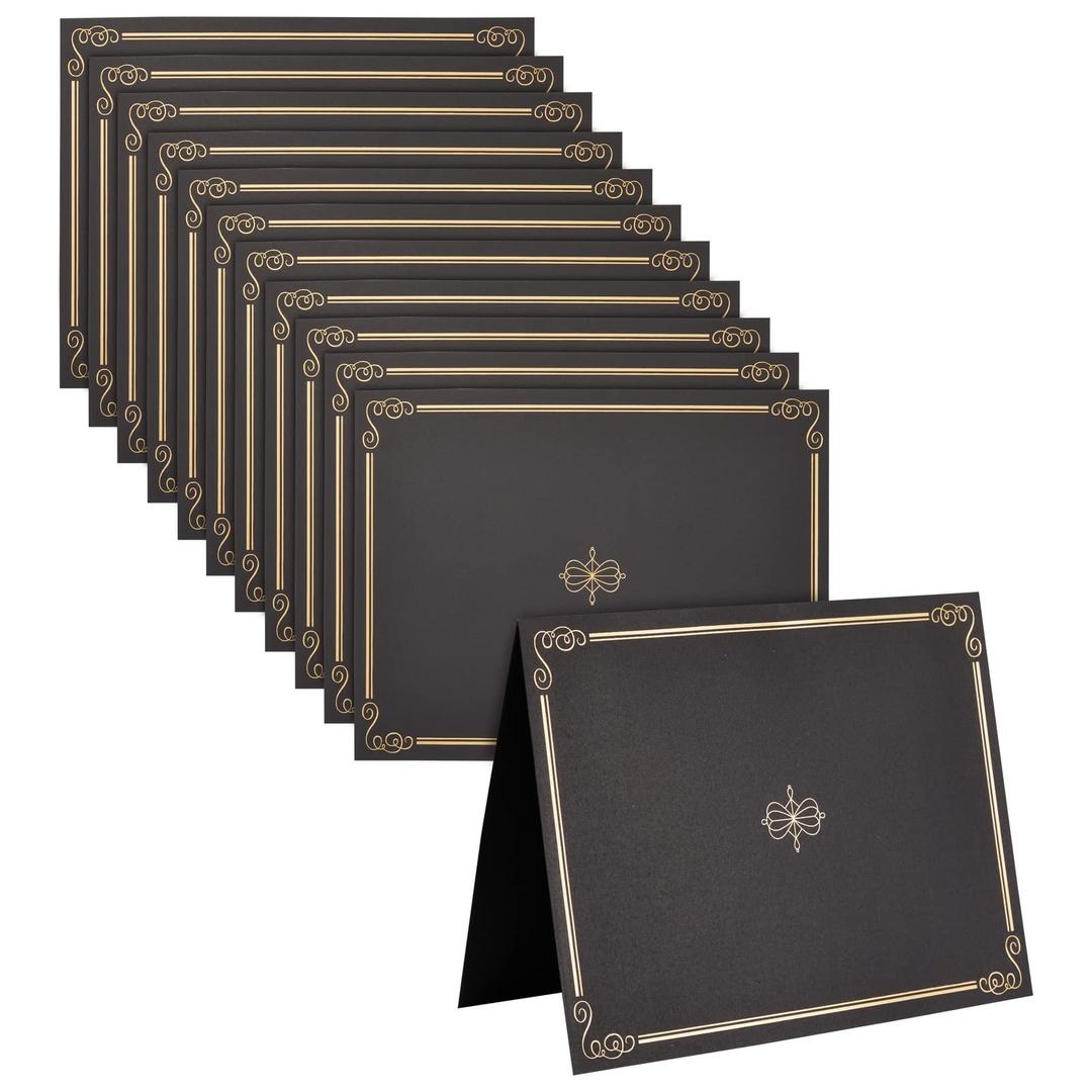 Best Paper Greetings 12 Pack Certificate Holders