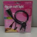 Edmunds All Purpose Clip On Led Light, 8in ,Black