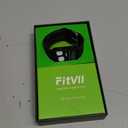 FITVII Mini Fitness Trackers, 1.01" AMOLED Slim Smart Watch with 24/7 Heart Rate, Blood Pressure/Oxygen Monitor, Sleep & Stress Tracking Fitness Watch, IP68 Waterproof Sport Watch for Women Men Teens