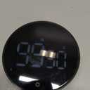 AVINIA Digital Kitchen Timers, Visual timers Large LED Display Magnetic Countdown Countup Timer for Classroom Cooking Fitness Baking Studying Teaching, Easy for Kids and Seniors Black