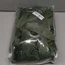 MIULEE Velvet Curtains Olive Green Elegant Grommet Curtains Thermal Insulated Soundproof Room Darkening Curtains/Drapes for Classical Living Room Bedroom Decor 52 x 102 Inch Set of 2