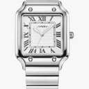 Classic Square Watches for Men with Roman Numerals Casual Watch