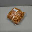 2 x HOOSUN 30 Pack Orange Beads Necklace,Orange Party Decorations Accessories Mardi Gras Beaded Necklace,Parade Throw Accessories Christmas Bead Necklaces for Party Favors,School Event,Celebrations Decor