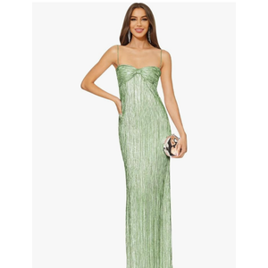 PYEFA Glitter Mermaid Prom Dress 2026 Pleated Spaghetti Straps Long Formal Evening Dresses for Women 7/8