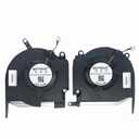 New Laptop CPU + GPU Cooling Fan for HP OMEN RTX3050 16-K 16-N Pro TPN-Q280 Series N18090-001 N18091-001 FPKK DFS5K223052839 FPKJ DFS5L32G164865 DC 5V 0.5A Fan
