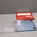 Matte Case for MacBook Air 13/13.6-inch (M4/M3/M2, 20222026 Models A3240 A3113 A2681), Lightweight | Scratch & Fingerprint Resistant | Closes Seamlessly | Ideal for Work, Travel & Study (Midnight Clear)