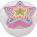 Cookie Cutter Set - 5 PCS Premium Star Shaped Cookie Cutters for Baking - Create Fun and Delicious Cookies