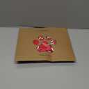 EXPAWLORER Dog Christmas Dress for Small Dogs,Puppy Costumes Pet Clothes Holiday Girl Dogs Shirt with Santa's Favorite Pattern,Party Dog Vest Dresses Cat Apparel Sweater Warm Skirt