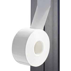 White Weather Sealing Film - Window AC Seal, Air Conditioner Sealing Tape No Residue Waterproof Self Adhesive for Keep Out Cold Air Dust Rain 2IN X 99FT