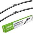 PARRATI® 24 Inch & 24 inch of High Performance Premium All-Season Automotive Replacement Windshield Wiper Blades, Easy DIY Install & Superior Road Visibility, Durable Stable And Quiet (Set of 2)Amazon's Choice