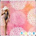 Famstar Beach Blanket Oversized Extra Large 78" X 81",Waterproof Sandproof Beach Blanket 1-7 Adults Lightweight Durable for Travel Camping Hiking Picnic