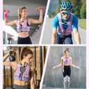 Adjustable Weighted Vest Woman 5-12lb/9-16lb/17-24lb/23-30lb Weight Vest with Reflective Stripe, Zipper Rucking Running Vests for Women Men Workout Walking Strength Training Weight Loss Fitness Weightlifting