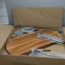 Natural Wood Coffee Table, Live Edge Coffee Table for Living Room, Unique Desktop (Small)