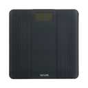 Taylor Glass Textured Paint Herringbone Design Digital Bathroom Scale, Gray, 5273274