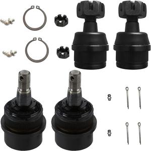 4 Pack Ball Joints Front Upper and Lower Kit K3134 K3185 for Jeep Wrangler 2007-2017, for Jeep Grand Cherokee 1999-2004, for Jeep Wrangler JK 2018, Suspension Ball Joint Kit