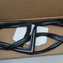 UPGRADED 242193212 Refrigerator Door Gasket Compatible with Frigidaire Kenmore Refrigerator Door Gasket AP5806924 PS9493822 Refrigerator Door Seal FFTR1814TWB FFTR1814TWG FFTR1821TS0 Fridge Seal Black