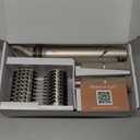 Shark HD430 FlexStyle Air Styling & Drying System, Powerful Hair Dryer Brush & Multi-Styler with Auto-Wrap Curlers, Paddle Brush, Oval Brush, Concentrator Attachment, Stone