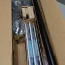 Shark VACMOP Cordless Hard Floor Cleaner, Vacuum and Spray Mop, Powerful Suction, Lightweight, LED Headlights, Includes 4 Disposable Pads, 12oz Multi-surface Cleaning Solution, Gray, VM252