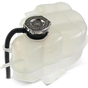 A-Premium Engine Coolant Overflow Recovery Expansion Tank [with Cap] Compatible with Dodge Journey 2009-2010 3.5L, Journey 2011-2019 3.6L - Front Side