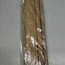 LazBlinds No Drill Bamboo Roman Shades, 20" W x 48" H, Star-Brown