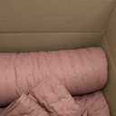 WDCOZY King Size Quilt Bedding Sets with 2 Pillow Shams, Lightweight Soft Bedspread Coverlet, Quilted Blanket Thin Comforter Bed Cover for All Season, 3 Pieces, 104x90 inches, Rose Red